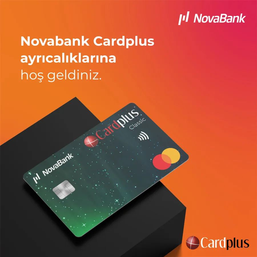 Haber görseli: Novabank artık Cardplus ayrıcalıklarıyla daha güçlü
