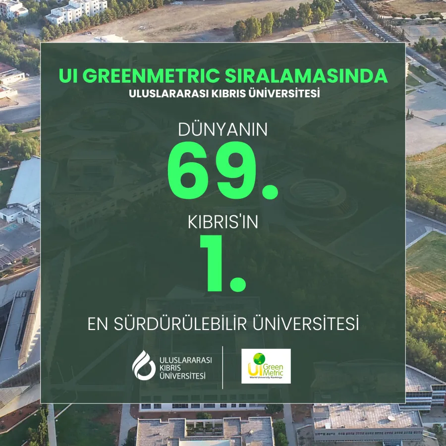 Haber görseli: UKÜ, dünyanın en sürdürülebilir 69. üniversitesi oldu